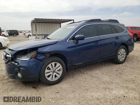 2019 Subaru Outback Premium with VIN 4S4BSAFC1K3328082, listed as a Copart auction lot 50926195 with 96,072 mi miles and Salvage Title. Bid and sale history available at DreamBid. Image 1.