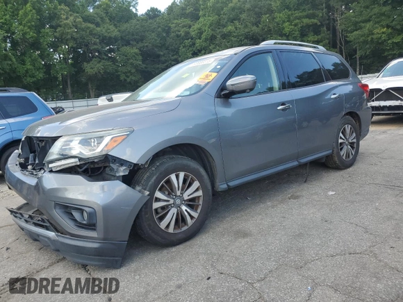 2018 Nissan Pathfinder SL with VIN 5N1DR2MN7JC602785, listed as a Copart auction lot 63666515 with 202,215 mi miles and Clean title. Bid and sale history available at DreamBid. Image 1.
