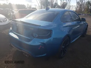 2017 BMW M2 with VIN WBS1H9C53HV786473, listed as a Copart auction lot 70748983 with 54,242 mi miles. Bid and sale history available at carsss.com. Image 3.