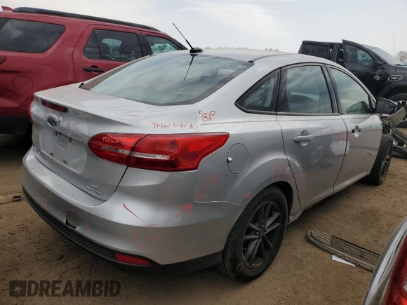 2017 Ford Focus SE with VIN 1FADP3F27HL339281, listed as a Copart auction lot 48755015 with 98,941 mi miles and Salvage Title. Bid and sale history available at carsss.com. Image 3.