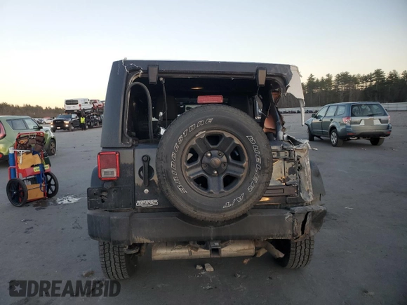 2018 Jeep Wrangler Unlimited Sport with VIN 1C4BJWDG6JL898068, listed as a Copart auction lot 80882454 with 128,136 mi miles and Salvage title. Bid and sale history available at DreamBid. Image 6.
