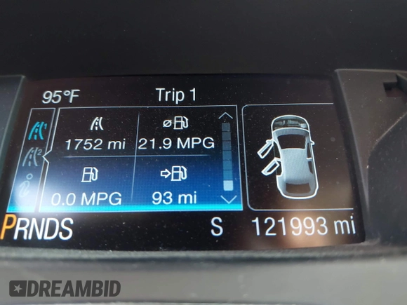 2015 Ford Escape Titanium with VIN 1FMCU9J90FUA05005, listed as a IAAI auction lot 42501764 with 121,993 mi miles and . Bid and sale history available at DreamBid. Image 15.