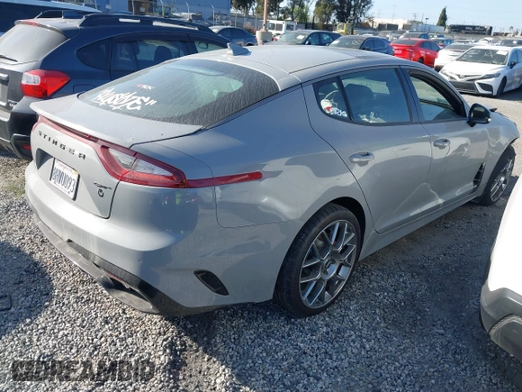 2019 Kia Stinger GT1 with VIN KNAE45LC2K6049548, listed as a IAAI auction lot 40970268 with 35,217 mi miles and . Bid and sale history available at DreamBid. Image 4.