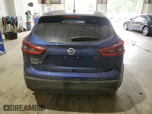 2022 Nissan Rogue S with VIN JN1BJ1AV2NW340571, listed as a Copart auction lot 53894445 with 39,896 mi miles and Salvage title. Bid and sale history available at DreamBid. Image 6.