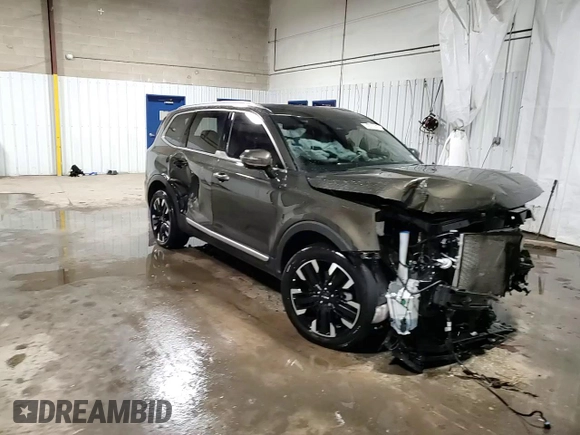 2023 Kia Telluride SX Prestige X-Pro с VIN 5XYP5DGC4PG355197, выставлен на аукционе Copart как лот 43072615 с пробегом 41 837 миль миль и Списание • Salvage title. История ставок и продаж доступна на DreamBid. Изображение 14.