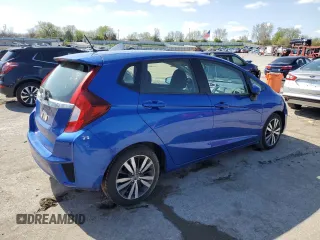 2017 Honda Fit EX with VIN JHMGK5H74HS006972, listed as a Copart auction lot 52148425 with 79,289 mi miles and Salvage Title. Bid and sale history available at carsss.com. Image 3.