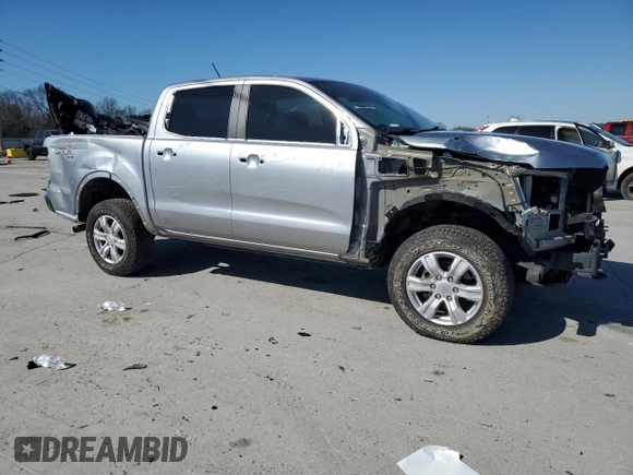 2021 Ford Ranger XL with VIN 1FTER4FH0MLD56968, listed as a Copart auction lot 50290745 with 58,116 mi miles and Clean Title. Bid and sale history available at DreamBid. Image 4.