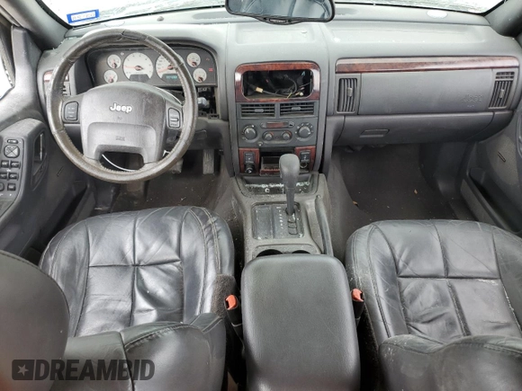2001 Jeep Grand Cherokee Limited with VIN 1J4GX58S31C615097, listed as a Copart auction lot 78410074 with 207,382 mi miles and Salvage Title. Bid and sale history available at DreamBid. Image 8.