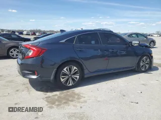 2017 Honda Civic Sedan EX-T with VIN 19XFC1F32HE023971, listed as a Copart auction lot 50158895 with 143,686 mi miles and Salvage Title. Bid and sale history available at carsss.com. Image 3.