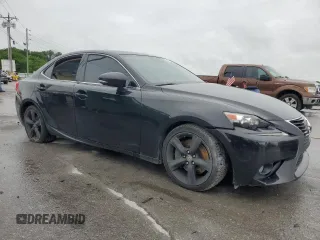 2014 Lexus IS 350 with VIN JTHBE1D27E5002011, listed as a Copart auction lot 55762765 with 105,063 mi miles and Clean title. Bid and sale history available at DreamBid. Image 4.
