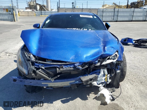 2022 Subaru BRZ Limited with VIN JF1ZDBF19N8703277, listed as a Copart auction lot 53993605 with 21,811 mi miles and Salvage title. Bid and sale history available at DreamBid. Image 5.