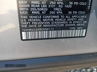 2024 Volkswagen Atlas SE with VIN 1V2HR2CAXRC558117, listed as a IAAI auction lot 42806737 with 23,571 mi miles and . Bid and sale history available at DreamBid. Image 1.