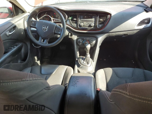 2016 Dodge Dart SXT with VIN 1C3CDFBA7GD660246, listed as a Copart auction lot 52804155 with 139,195 mi miles and Salvage Title. Bid and sale history available at carsss.com. Image 8.