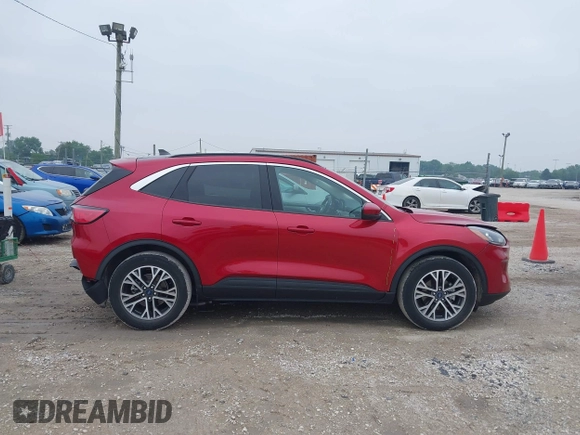 2020 Ford Escape SEL z VIN 1FMCU9H61LUC43162, wystawiony jako IAAI lot #42416146 z przebiegiem 50 718 mil mil oraz . Historia ofert i sprzedaży dostępna na DreamBid. Obrazek 13.