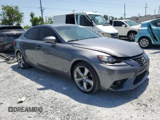 2015 Lexus IS 350 with VIN JTHBE1D22F5018828, listed as a Copart auction lot 57232955 with 139,766 mi miles and Salvage title. Bid and sale history available at DreamBid. Image 4.