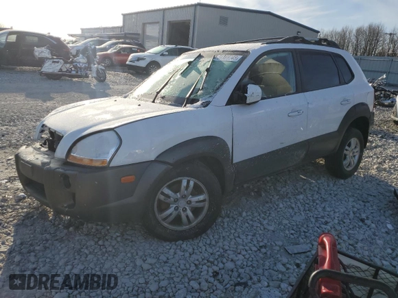 2006 Hyundai Tucson GLS with VIN KM8JN12D06U378392, listed as a Copart auction lot 50399745 with 0 mi miles and Clean Title. Bid and sale history available at carsss.com. Image 1.
