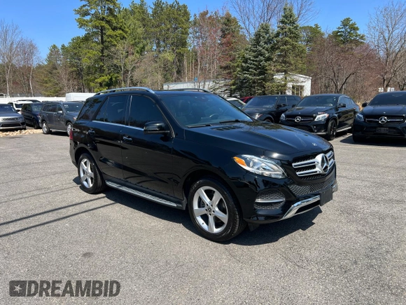 2017 Mercedes-Benz GLE 350 z VIN 4JGDA5HB3HA970802, wystawiony jako Copart lot #54207775 z przebiegiem 99 455 mil mil oraz Czysty tytuł • Clean title. Historia ofert i sprzedaży dostępna na DreamBid. Obrazek 1.