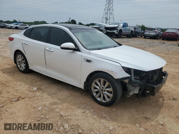 2016 Kia Optima EX with VIN 5XXGU4L36GG097679, listed as a Copart auction lot 60231295 with 110,599 mi miles and Salvage title. Bid and sale history available at DreamBid. Image 4.