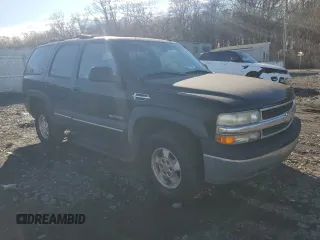 2002 Chevrolet Tahoe Z71 with VIN 1GNEK13Z92R282015, listed as a Copart auction lot 86810054 with 0 mi miles and Clean Title. Bid and sale history available at carsss.com. Image 4.