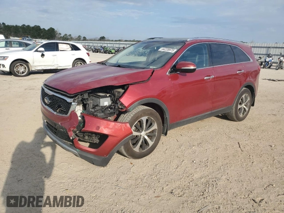 2017 Kia Sorento EX with VIN 5XYPH4A17HG215841, listed as a Copart auction lot 44228975 with 139,968 mi miles and Salvage title. Bid and sale history available at DreamBid. Image 1.