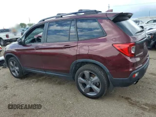 2019 Honda Passport Touring с VIN 5FNYF8H97KB016820, выставлен на аукционе Copart как лот 61562855 с пробегом 41 772 миль миль и Списание • Salvage title. История ставок и продаж доступна на DreamBid. Изображение 2.