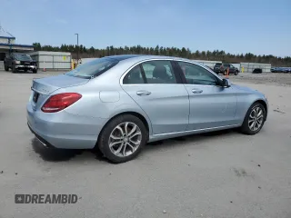 2015 Mercedes-Benz C 300 Luxury with VIN 55SWF4KB7FU087337, listed as a Copart auction lot 52773935 with 99,815 mi miles and Salvage Title. Bid and sale history available at DreamBid. Image 3.