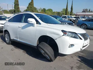 2013 Lexus RX 350 z VIN JTJZK1BA5D2009488, wystawiony jako IAAI lot #42150353 z przebiegiem 86 627 mil mil oraz . Historia ofert i sprzedaży dostępna na DreamBid. Obrazek 1.