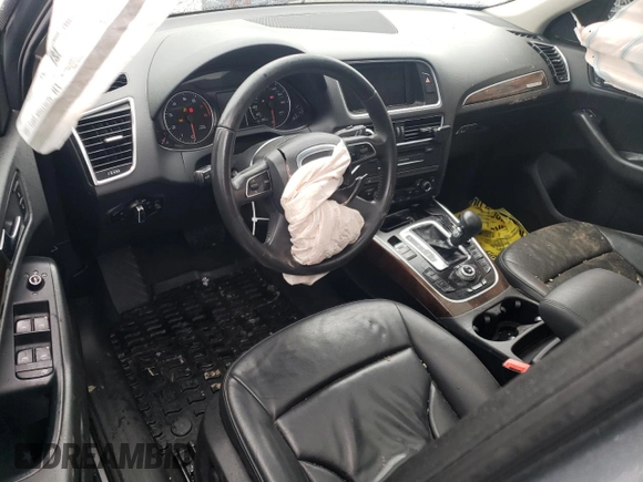 2011 Audi Q5 Premium Plus with VIN WA1LFAFP7BA002857, listed as a Copart auction lot 45090845 with Not Provided miles and Salvage Title. Bid and sale history available at DreamBid. Image 8.
