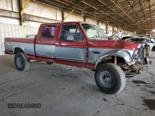 1997 Ford F-250 with VIN 1FTHW26G1VEB50789, listed as a Copart auction lot 47265135 with 207,137 mi miles and Clean title. Bid and sale history available at DreamBid. Image 4.