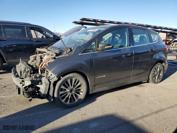 2018 Ford C-Max Hybrid Titanium with VIN 1FADP5DU4JL103855, listed as a Copart auction lot 86136544 with 137,789 mi miles and Non Repairable. Bid and sale history available at carsss.com. Image 1.