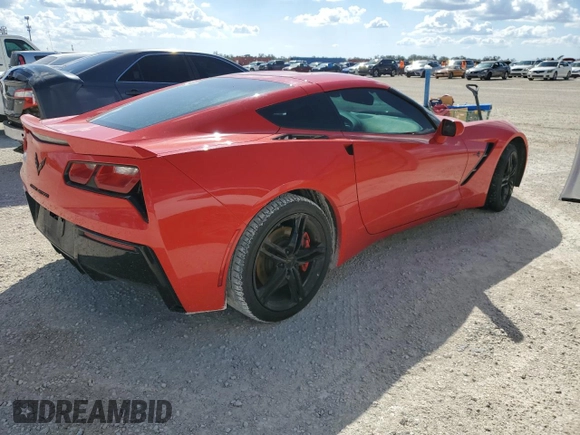 2016 Chevrolet Corvette 2LT with VIN 1G1YC2D7XG5117958, listed as a Copart auction lot 77501224 with 0 mi miles and Salvage Title. Bid and sale history available at carsss.com. Image 3.