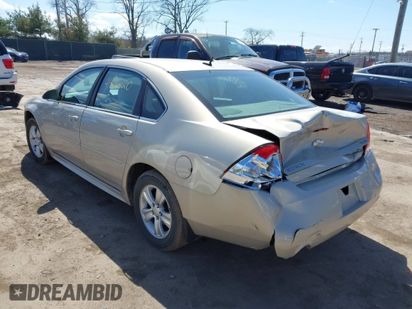 2012 Chevrolet Impala LS Retail with VIN 2G1WA5E35C1206391, listed as a IAAI auction lot 41986220 with 55,644 mi miles and . Bid and sale history available at DreamBid. Image 6.