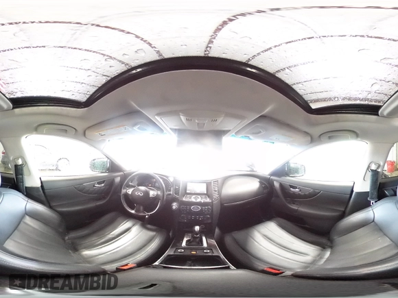 2016 Infiniti QX70 with VIN JN8CS1MW0GM753031, listed as a Copart auction lot 59922585 with 110,236 mi miles and Salvage title. Bid and sale history available at DreamBid. Image 16.