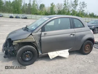 2012 FIAT 500 Pop z VIN 3C3CFFAR1CT130280, wystawiony jako Copart lot #59284835 z przebiegiem Nie podano mil oraz Szkoda całkowita • Salvage title. Historia ofert i sprzedaży dostępna na DreamBid. Obrazek 1.