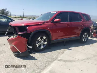 2023 Honda Pilot EX-L z VIN 5FNYG1H48PB043959, wystawiony jako Copart lot #57666295 z przebiegiem Nie podano mil oraz Szkoda całkowita • Salvage title. Historia ofert i sprzedaży dostępna na DreamBid. Obrazek 1.