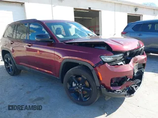 2025 Jeep Grand Cherokee Laredo with VIN 1C4RJHAG9SC287175, listed as a IAAI auction lot 41856266 with 2,495 mi miles and . Bid and sale history available at DreamBid. Image 1.