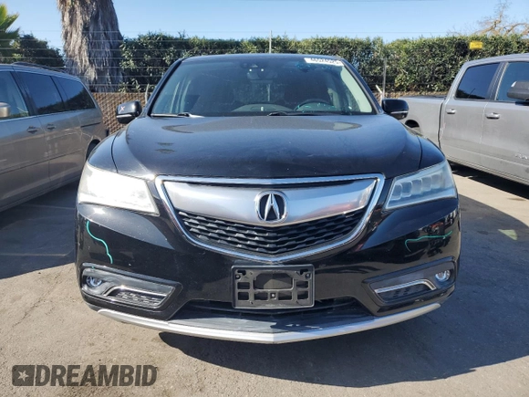 2016 Acura MDX w/Tech/Entertainment with VIN 5FRYD4H67GB028475, listed as a Copart auction lot 46524525 with 78,720 mi miles and Salvage Title. Bid and sale history available at carsss.com. Image 5.