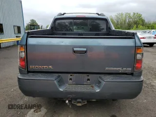 2008 Honda Ridgeline RTL with VIN 2HJYK16578H532435, listed as a Copart auction lot 57151005 with 171,301 mi miles and Salvage title. Bid and sale history available at DreamBid. Image 6.