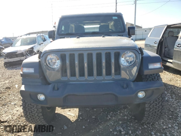 2018 Jeep Wrangler Unlimited Sport S with VIN 1C4HJXDG7JW298738, listed as a Copart auction lot 49312355 with 69,983 mi miles and Salvage title. Bid and sale history available at DreamBid. Image 5.