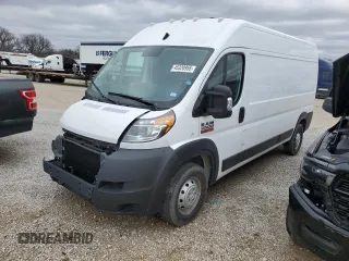 2022 Ram ProMaster Cargo with VIN 3C6LRVDG8NE134557, listed as a Copart auction lot 45320955 with 26,731 mi miles and Salvage Title. Bid and sale history available at carsss.com. Image 1.