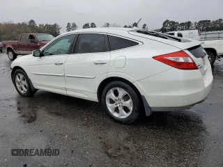 2010 Honda Accord Crosstour EX-L with VIN 5J6TF2H58AL008249, listed as a Copart auction lot 81142844 with 146,049 mi miles and Salvage Title. Bid and sale history available at carsss.com. Image 2.