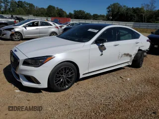 2019 Genesis G80 Sport with VIN KMTFN4JB4KU326092, listed as a Copart auction lot 72356453 with 36,151 mi miles and . Bid and sale history available at carsss.com. Image 1.