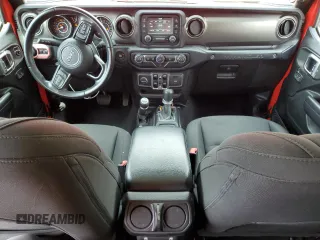 2019 Jeep Wrangler Unlimited Sport S with VIN 1C4HJXDN5KW653583, listed as a Copart auction lot 54567245 with 70,873 mi miles and Salvage title. Bid and sale history available at DreamBid. Image 8.