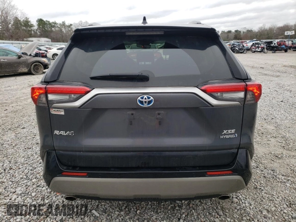 2024 Toyota RAV4 Hybrid XSE with VIN JTME6RFV0RD560232, listed as a Copart auction lot 46059075 with 50,099 mi miles and Salvage Title. Bid and sale history available at carsss.com. Image 6.