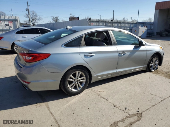 2015 Hyundai Sonata 2.4L SE with VIN 5NPE24AF1FH064182, listed as a Copart auction lot 52184035 with 105,906 mi miles and Salvage Title. Bid and sale history available at carsss.com. Image 3.