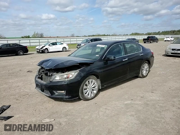 2014 Honda Accord Sedan EX-L with VIN 1HGCR2F86EA217728, listed as a Copart auction lot 49715345 with 93,409 mi miles and Salvage Title. Bid and sale history available at carsss.com. Image 11.