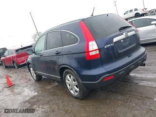 2007 Honda CR-V EX with VIN JHLRE38527C027836, listed as a IAAI auction lot 38356915 with 286,546 mi miles. Bid and sale history available at carsss.com. Image 3.