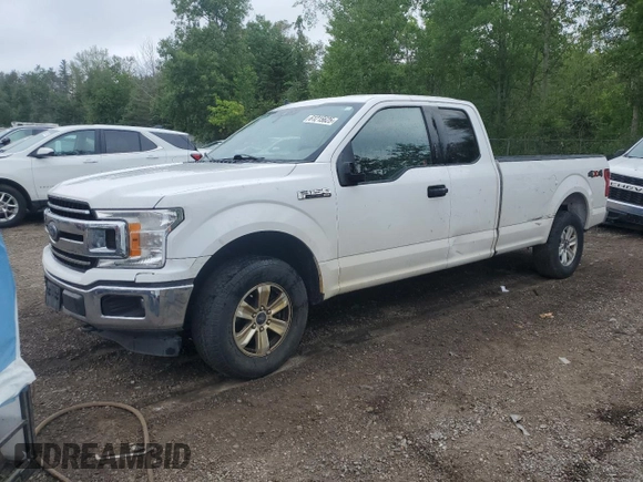 2020 Ford F-150 XL with VIN 1FTEX1E53LKE82970, listed as a Copart auction lot 61215625 with 271,846 mi miles and Clean title. Bid and sale history available at DreamBid. Image 1.
