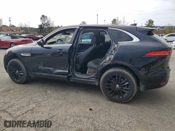 2020 Jaguar F-Pace 30t Prestige with VIN SADCK2GXXLA636451, listed as a Copart auction lot 50127785 with 75,990 mi miles and Salvage Title. Bid and sale history available at DreamBid. Image 2.
