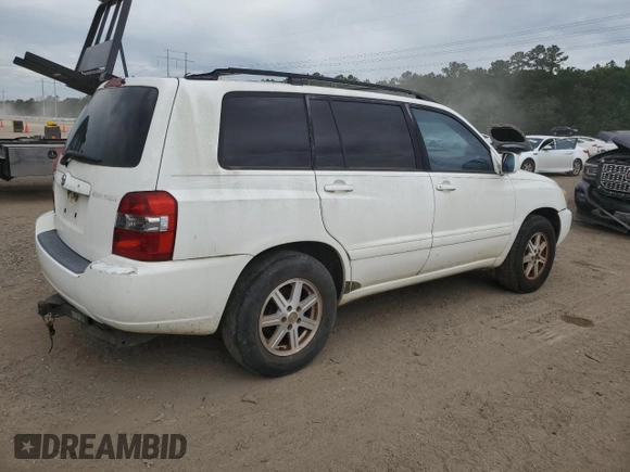 2004 Toyota Highlander z VIN JTEGP21A440017463, wystawiony jako Copart lot #60460465 z przebiegiem 185 013 mil mil oraz Czysty tytuł • Clean title. Historia ofert i sprzedaży dostępna na DreamBid. Obrazek 3.